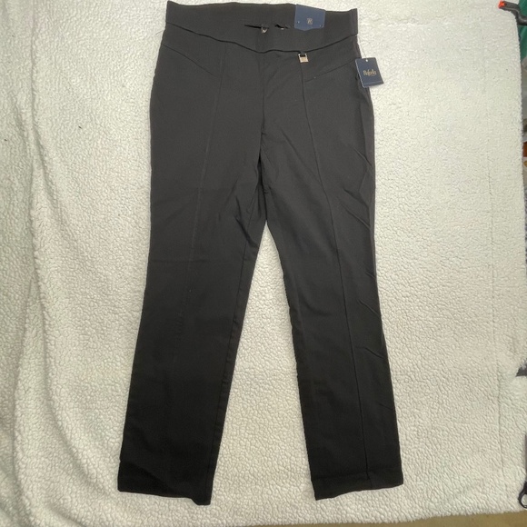 NWT Black 16W Rafaella Comfort slim leg Women’s Pants - Picture 1 of 15